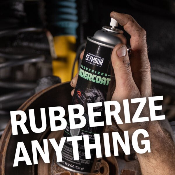 20-46 Seymour Professional Car and Truck Rubberized Undercoating Aerosol Spray, Black (18 oz.) - Image 5