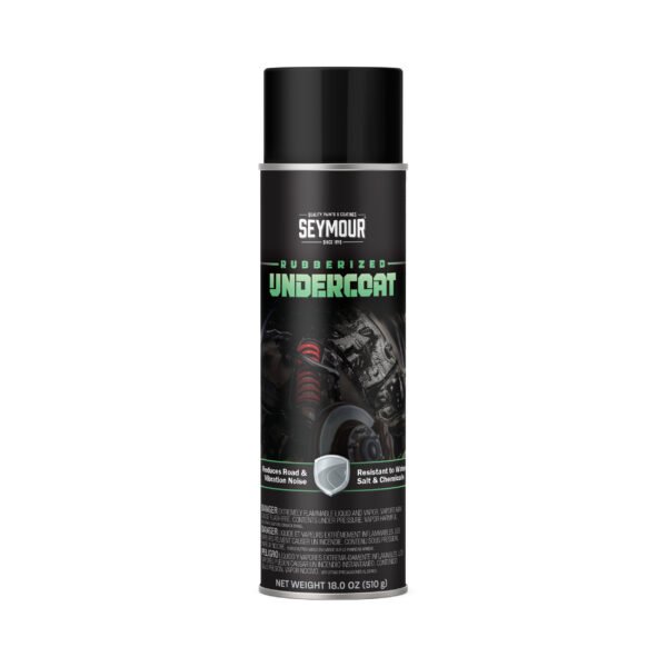 20-46 Seymour Professional Car and Truck Rubberized Undercoating Aerosol Spray, Black (18 oz.)