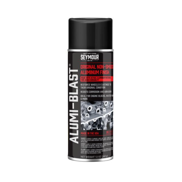 CA16-55 Seymour Alumi-Blast, Automotive Aluminum Spray Paint (12 oz)