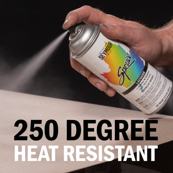 98-44 Seymour Spruce Heat-Resistant Engine Enamel Spray Paint, Ford/Chrysler Red (12 oz.) - Image 5