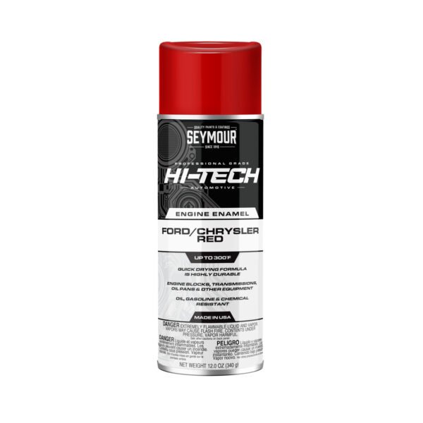 EN-44 Hi-Tech Engine Enamel Spray Paint - Ford/Chrysler Red (12 oz)