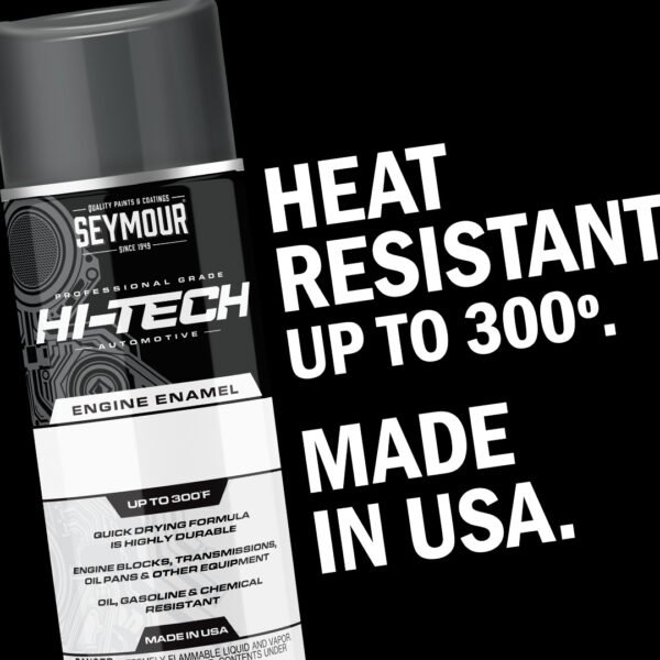 EN-44 Hi-Tech Engine Enamel Spray Paint - Ford/Chrysler Red (12 oz) - Image 2