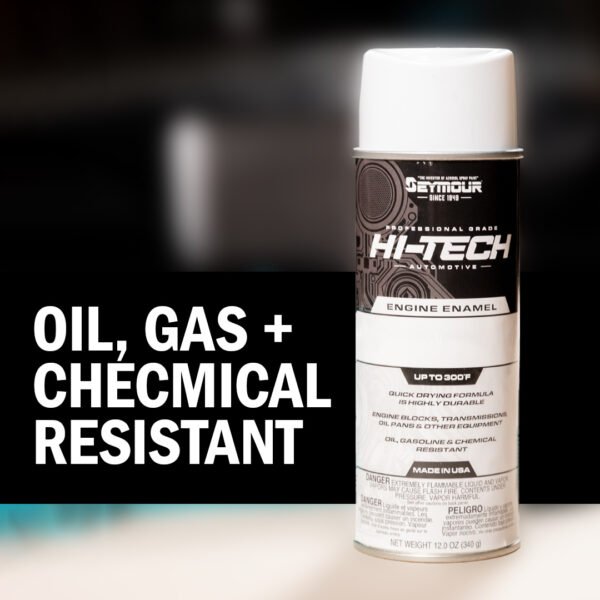 EN-44 Hi-Tech Engine Enamel Spray Paint - Ford/Chrysler Red (12 oz) - Image 4