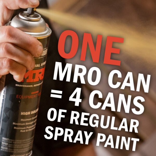 620-1415 Seymour MRO Industrial High-Solids Spray Paint, Gloss Black (16 oz) - Image 6