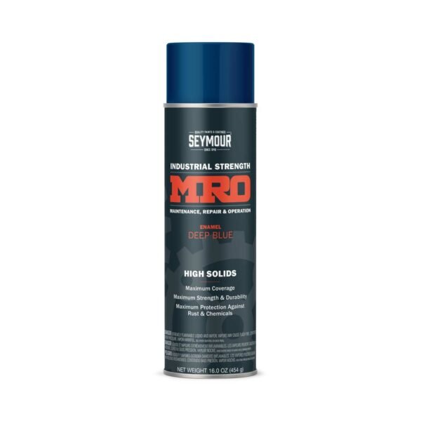 620-1426 Seymour MRO Industrial High-Solids Spray Paint, Deep Blue (16 oz)